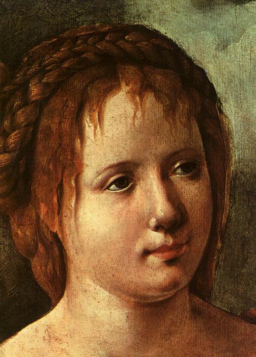 Jan van Scorel Head of a Young Girl